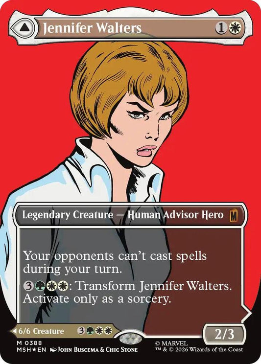 Jennifer Walters (Borderless) (0388) - Marvel Super Heroes (MSH) FOIL