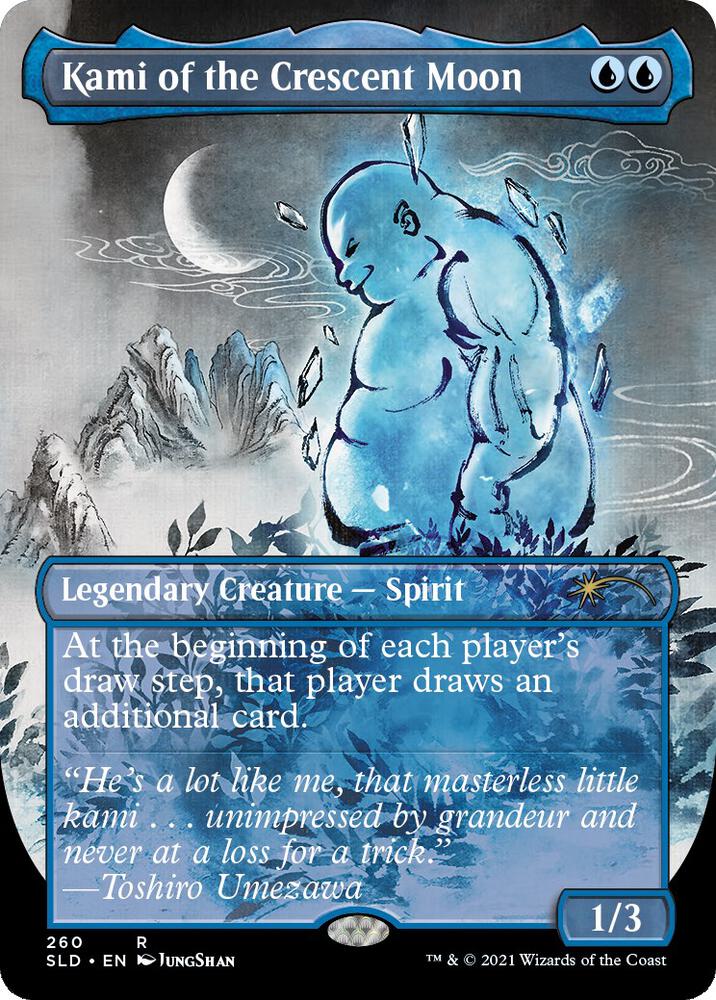 Kami of the Crescent Moon (Rainbow Foil) - Secret Lair Drop Series (SLD)