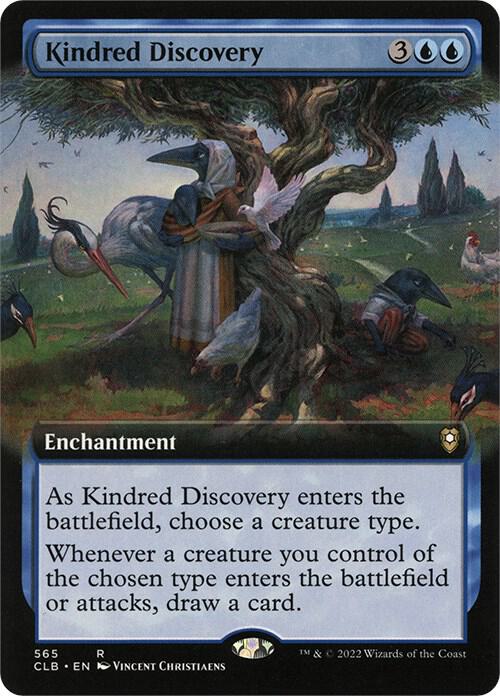 Kindred Discovery (Extended Art) - Commander Legends: Battle for Baldur's Gate (CLB)