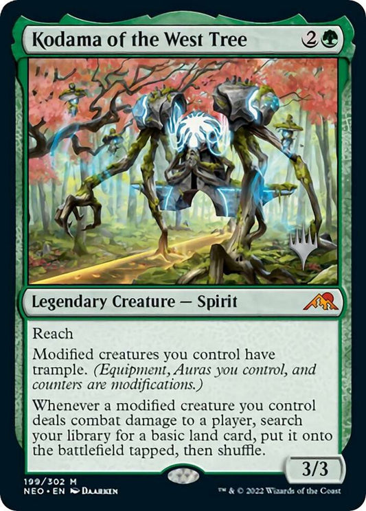 Kodama of the West Tree - Promo Pack: Kamigawa: Neon Dynasty (PPNEO)