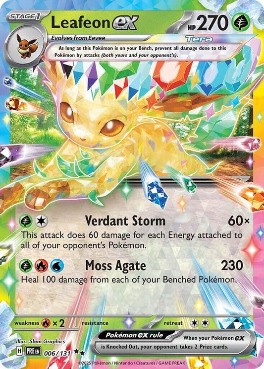 Leafeon Ex PRE 006/131