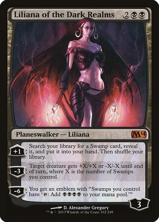 Liliana of the Dark Realms - Magic 2014 (M14) (M14)