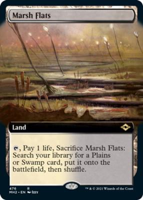 Marsh Flats Erweitertes Art MTG MH2