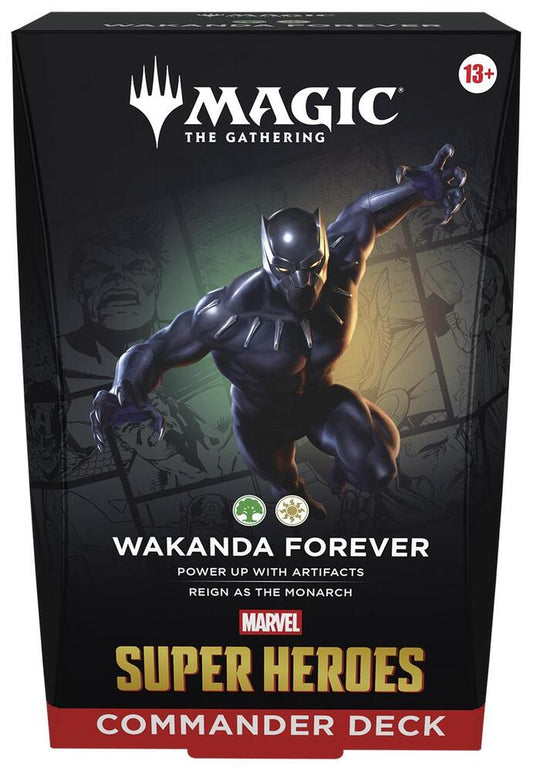 Marvel Super Heroes Commander Deck - Wakanda Forever - Commander: Marvel Super Heroes (MSC)