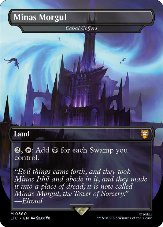 Minas Morgul - Cabal Coffers (Borderless) - Commander: The Lord of the Rings: Tales of Middle-earth (LTC)