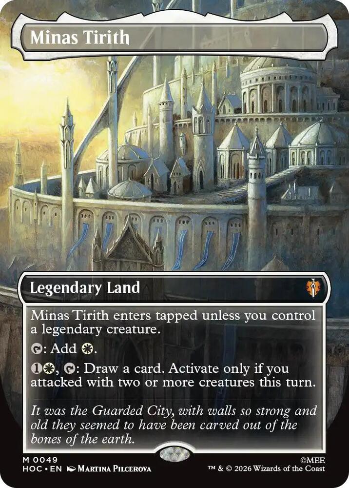 Minas Tirith (Borderless) - The Hobbit: Eternal-Legal (HOC)