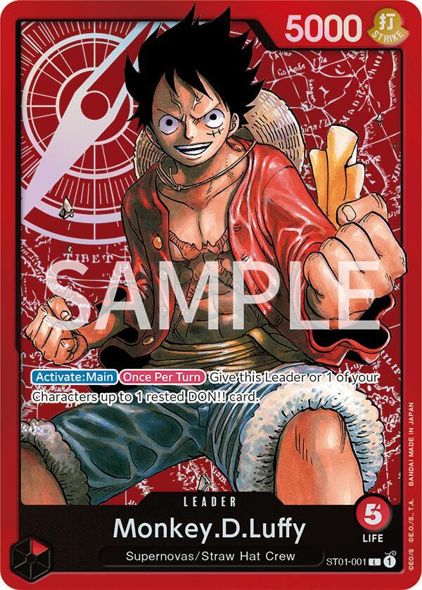 Monkey.D.Luffy - Revision Pack Cards (OP-RP) FOIL