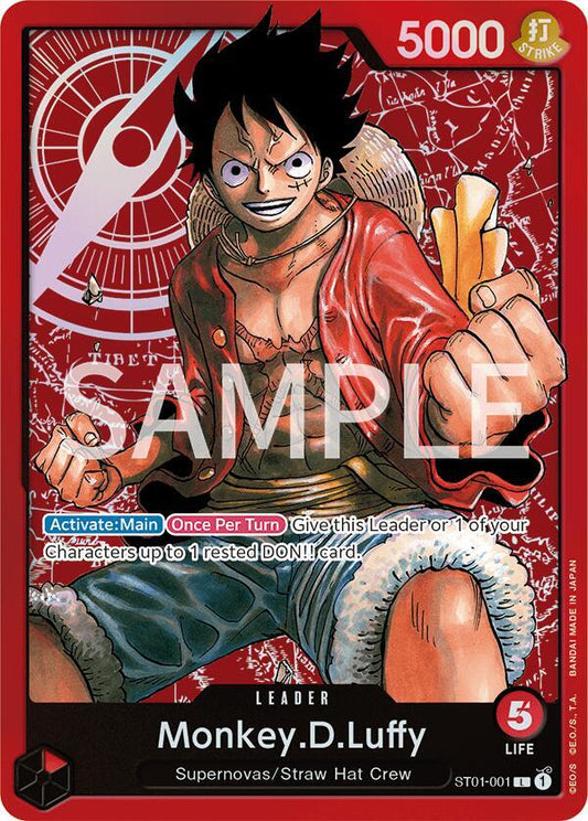 Monkey.D.Luffy - Revision Pack Cards (OP-RP) FOIL