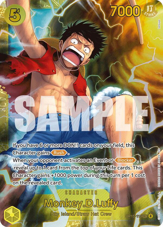 Monkey.D.Luffy (OP15-119) - Adventure on Kami's Island (OP15-EB04)