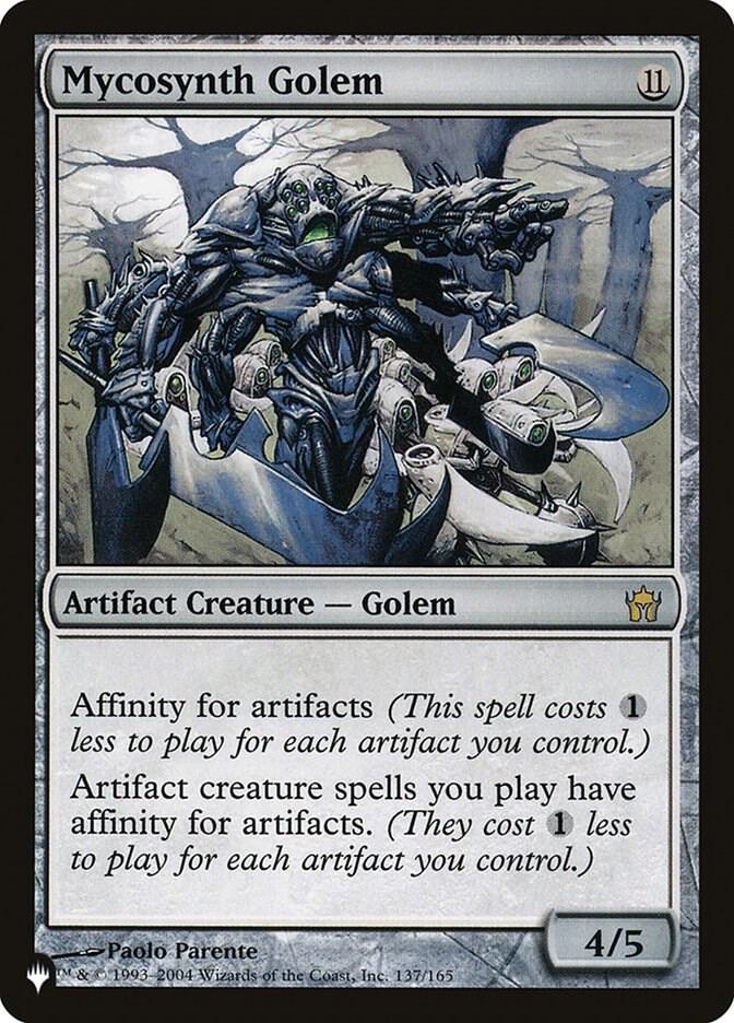 Mycosynth Golem - The List Reprints (LIST)