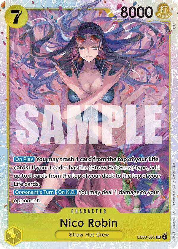 Nico Robin (055) - Extra Booster: One Piece Heroines Edition (EB-03)