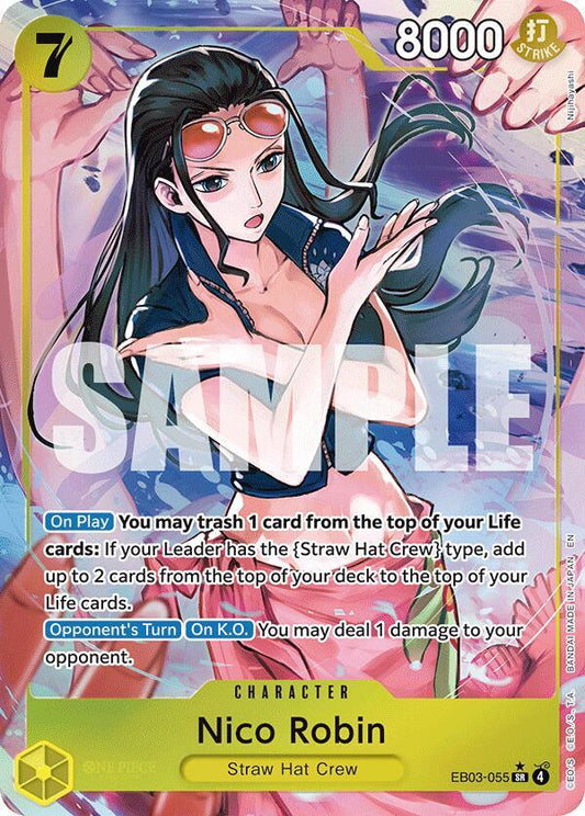 Nico Robin (055) (Alternate Art) - Extra Booster: One Piece Heroines Edition (EB-03)