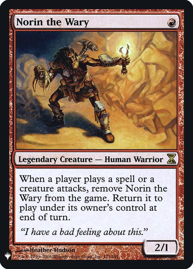 Norin the Wary - The List Reprints (LIST) Foil