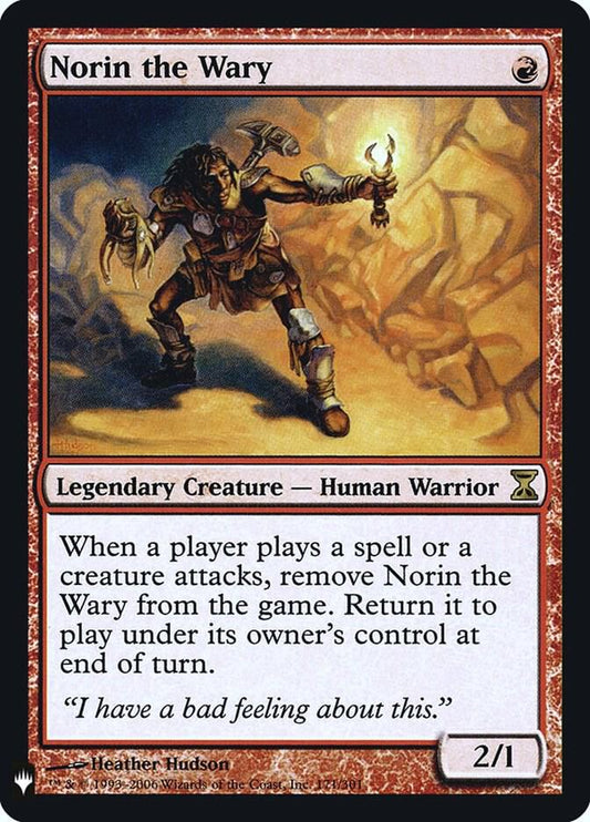 Norin the Wary - The List Reprints (LIST) Foil