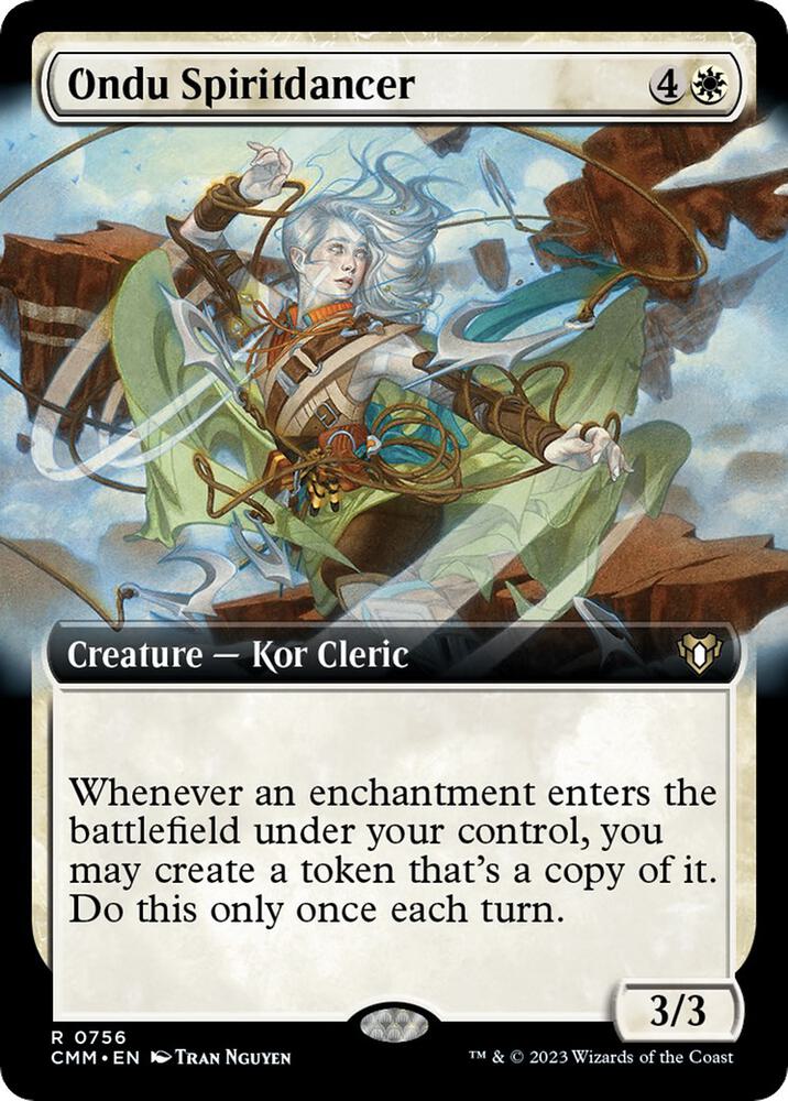 Ondu Spiritdancer (Extended Art) - Commander Masters (CMM)