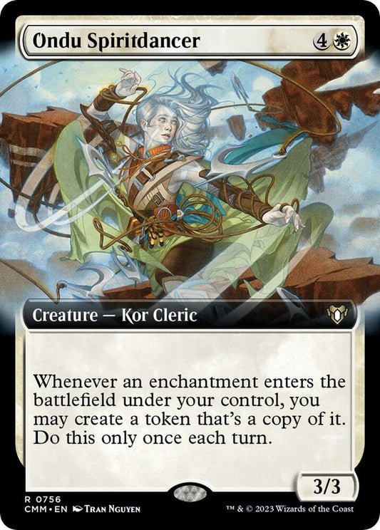 Ondu Spiritdancer (Extended Art) - Commander Masters (CMM)