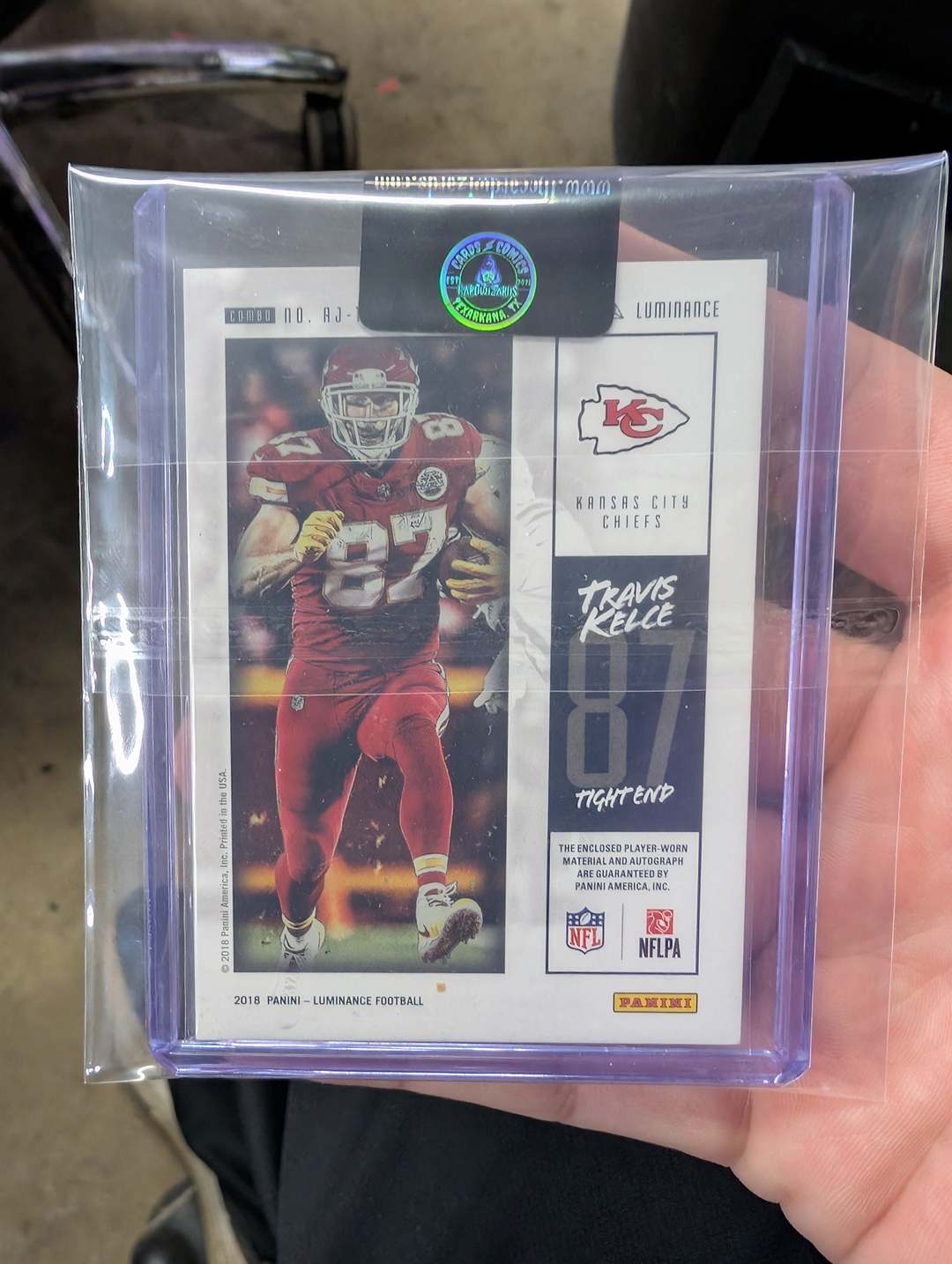 Travis Kelce Luminance Auto /25