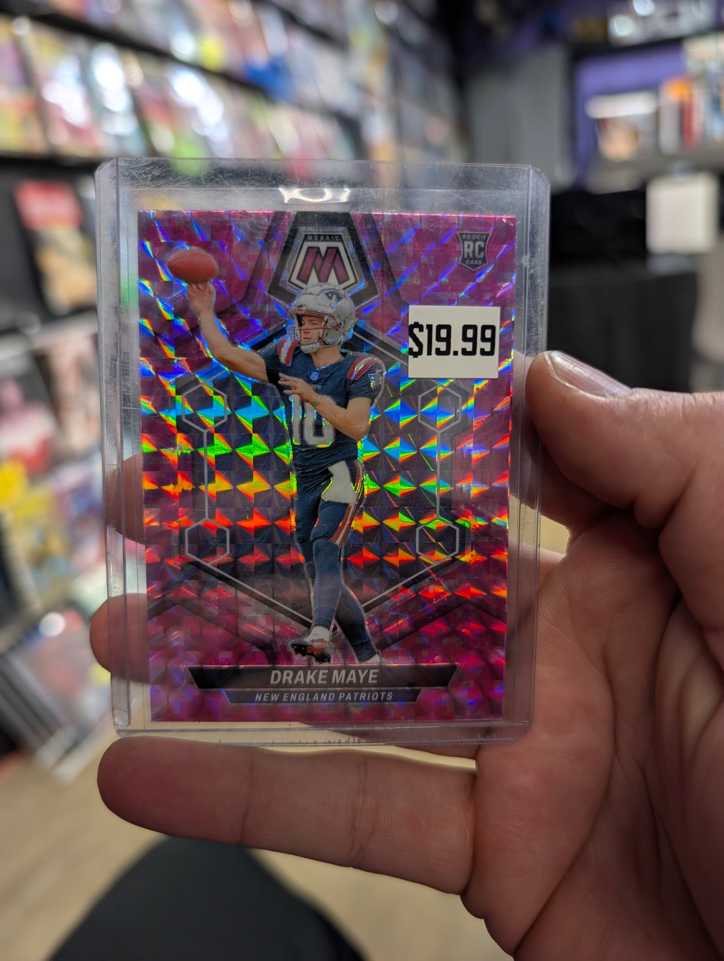Drake Maye Pink Camo RC