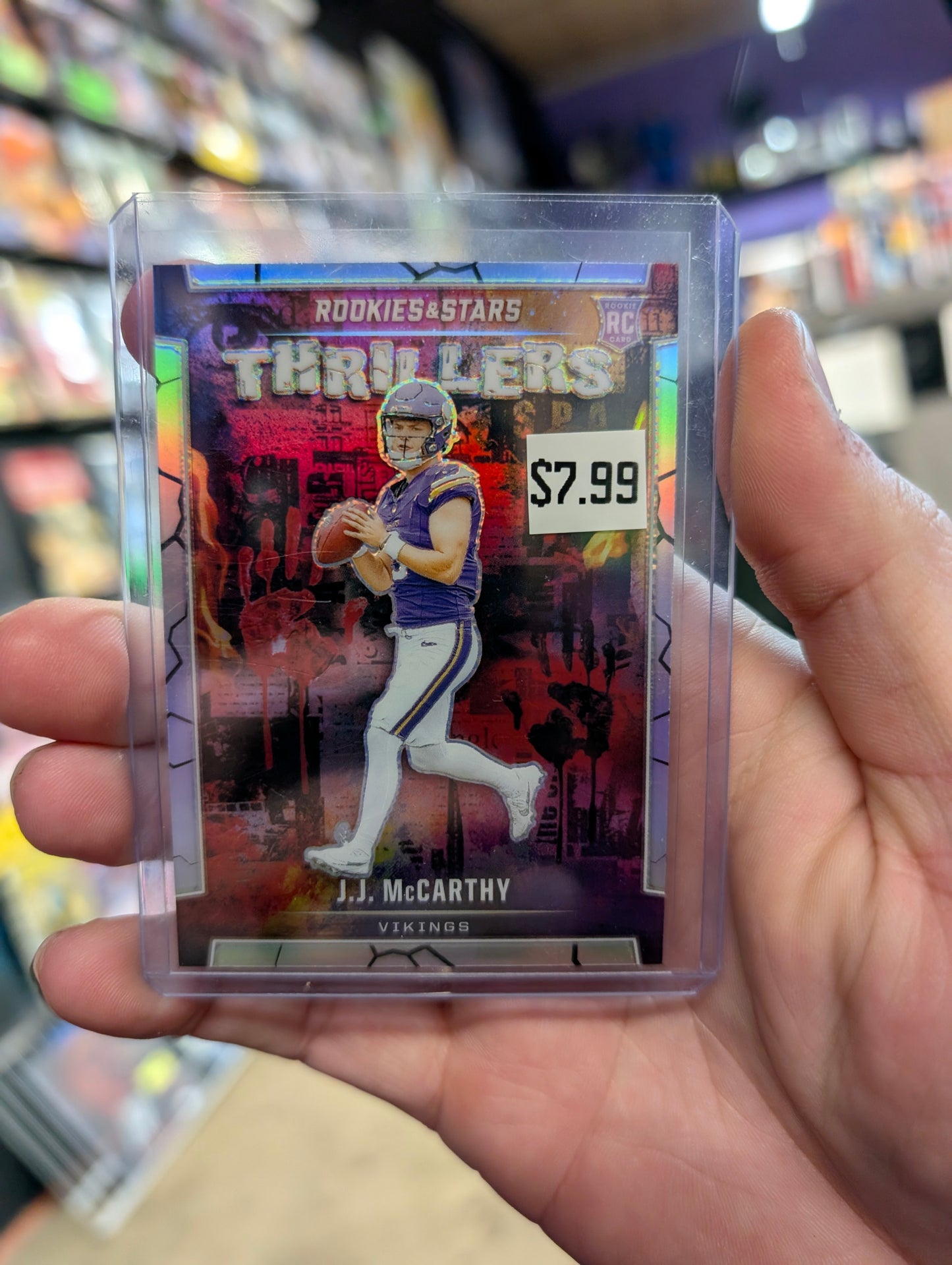 JJ McCarthy Thrillers Silver Prizm RC