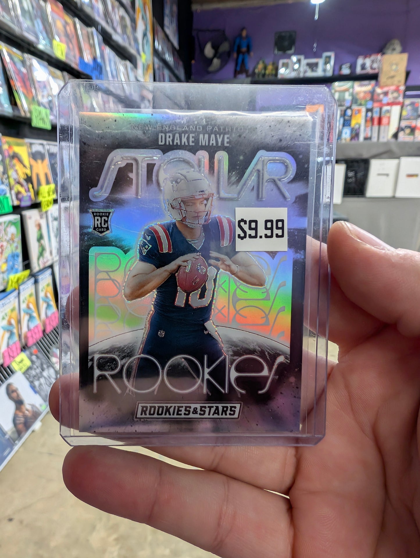 Drake Maye Stellar Rookies Silver RC