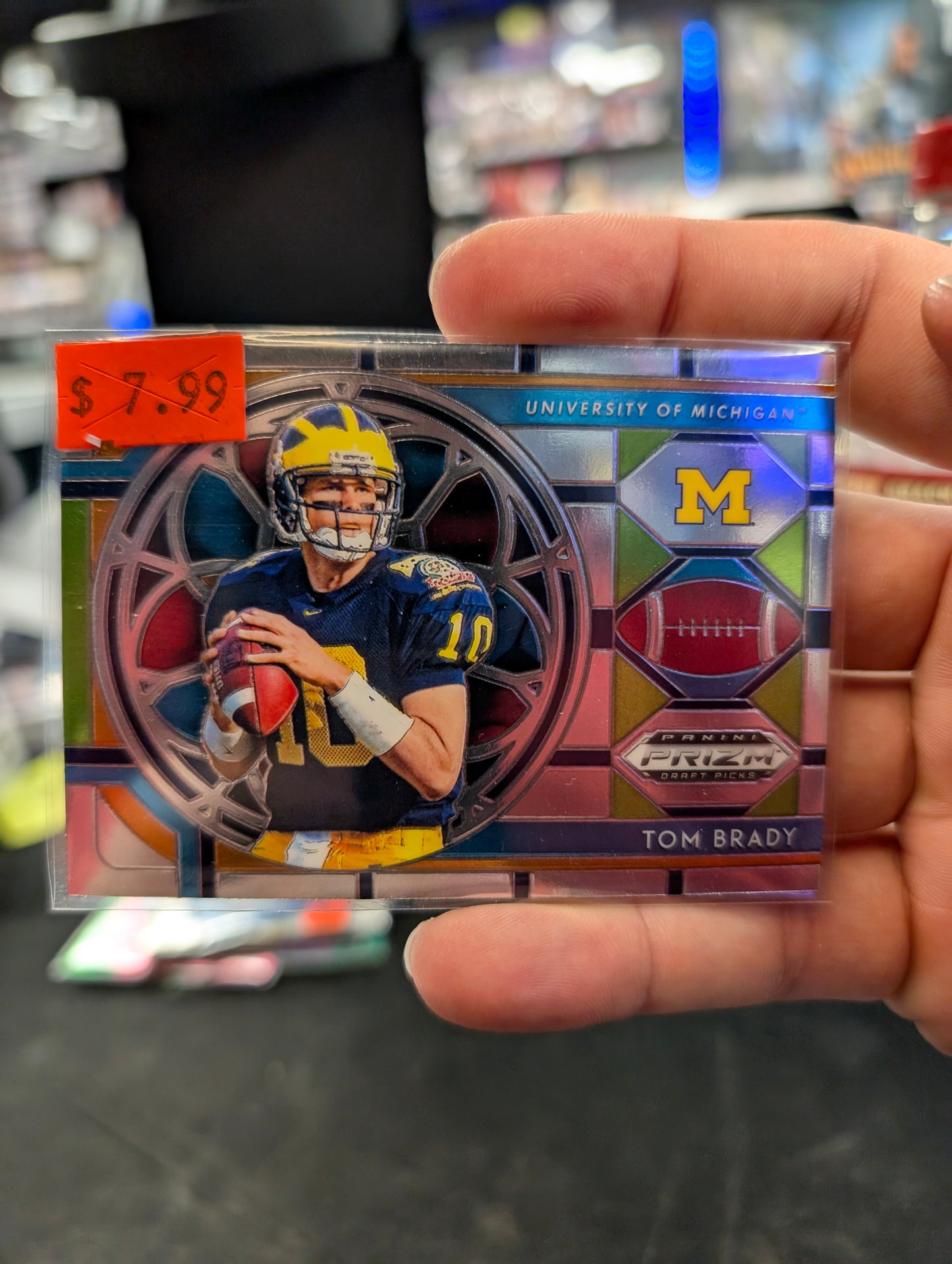Tom Brady 2019 Prizm Draft Picks