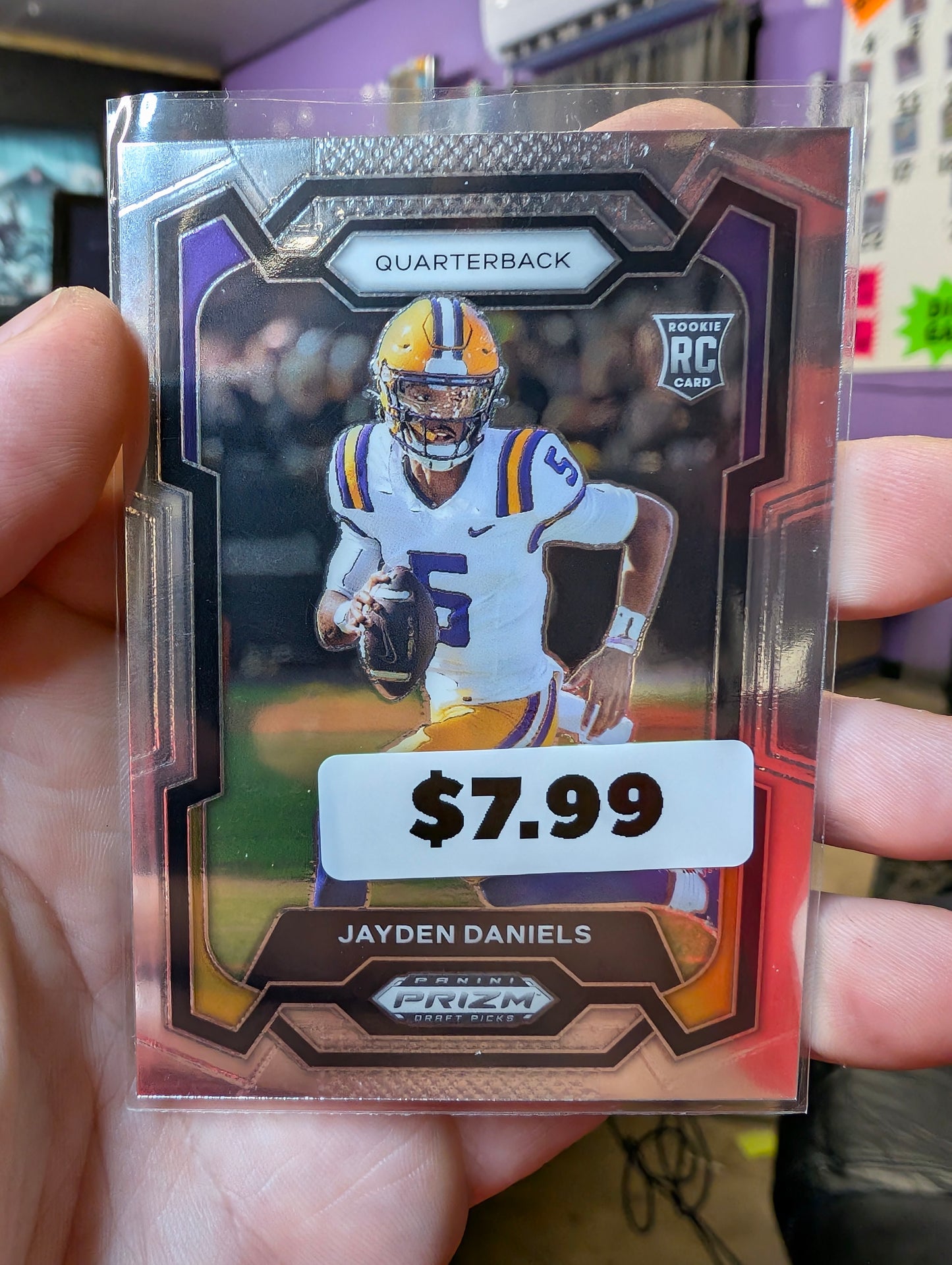 Jayden Daniels Prizm Draft Picks RC
