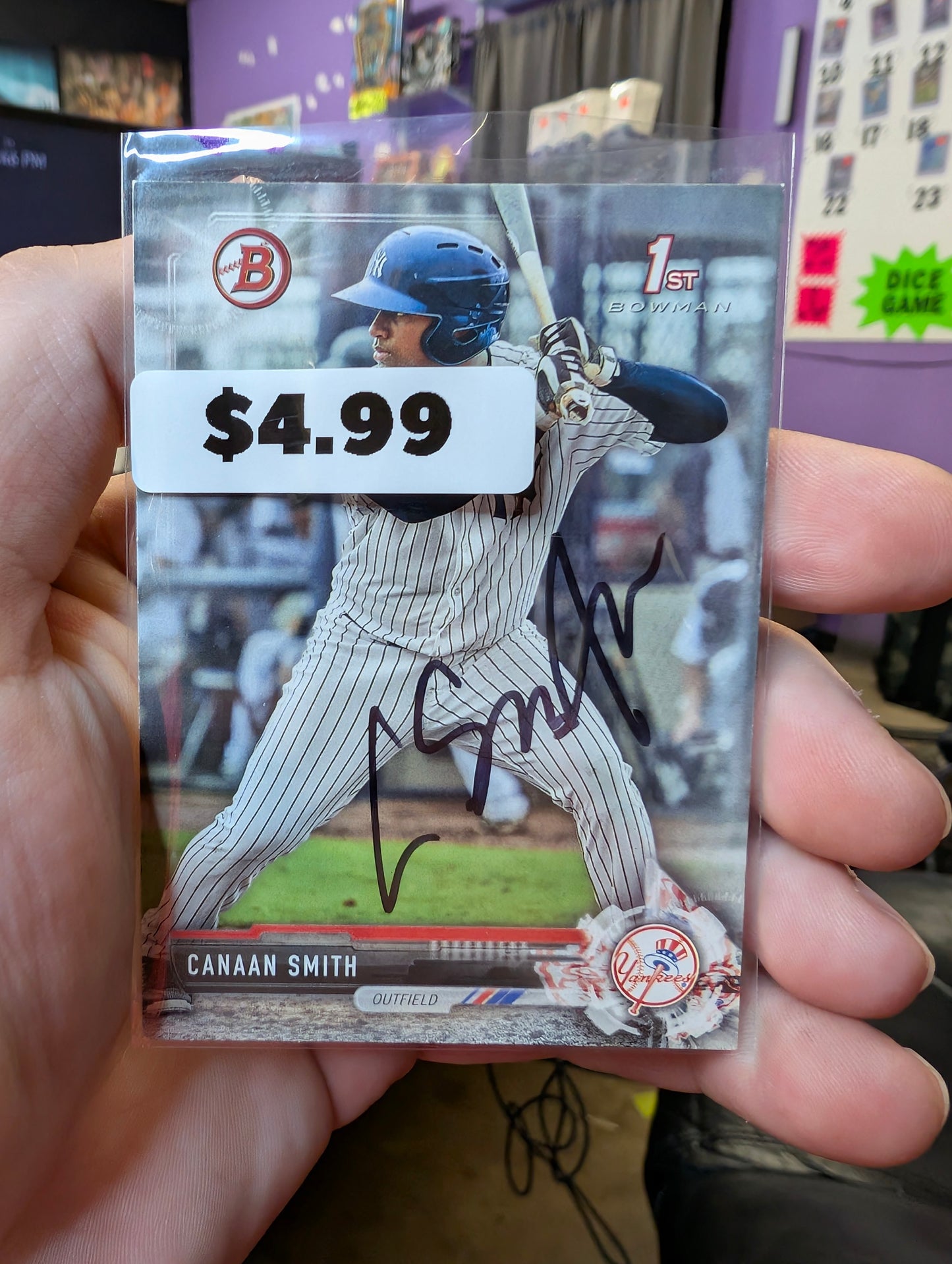 Canaan Smith 1st Bowman IP Auto