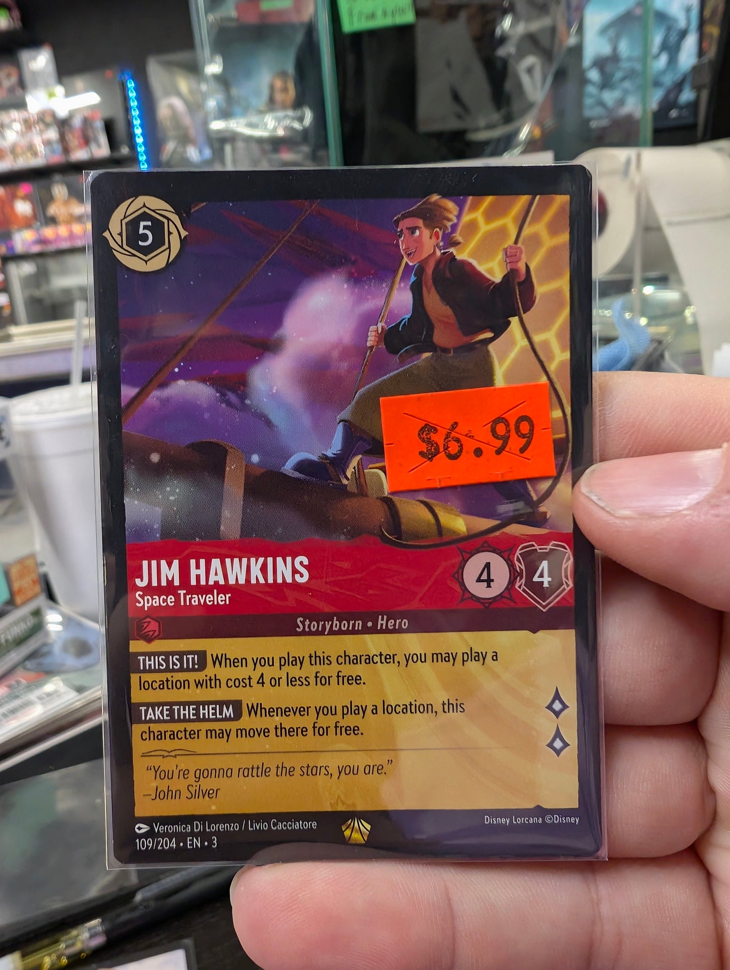 Jim Hawkins Space Traveler 109/204