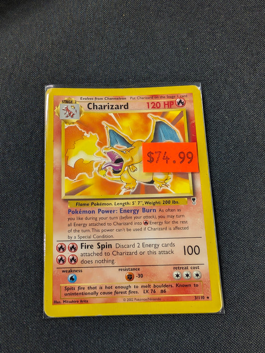 Charizard Legendary (WotC League Promo) Non-Holo LP