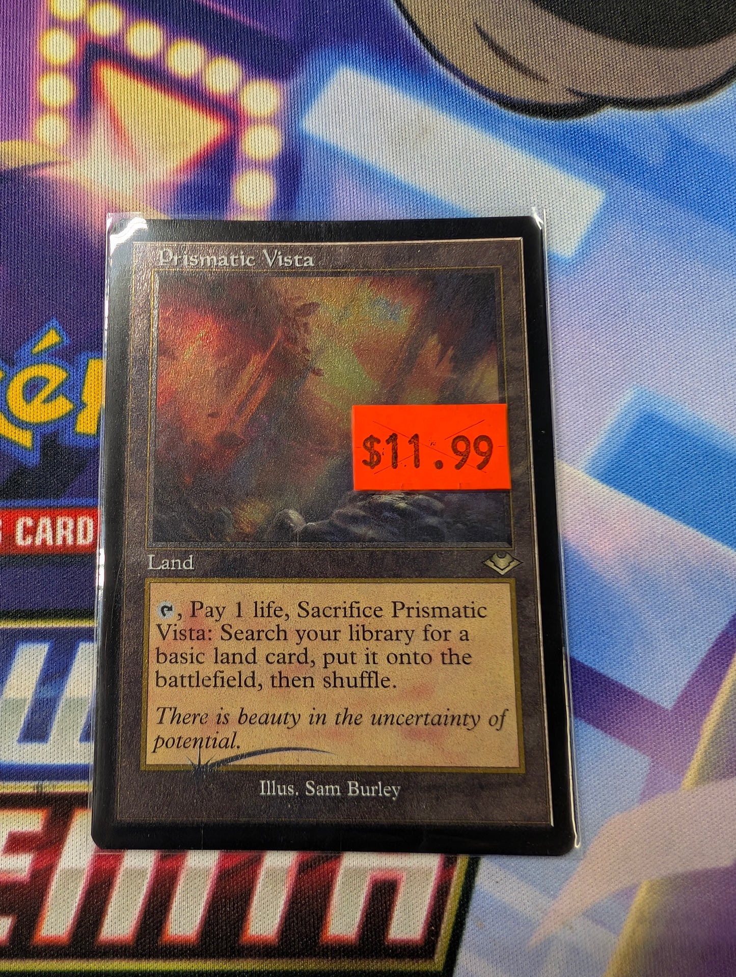 Prismatic Vista Land (Retro Frame) (Foil-Etched)