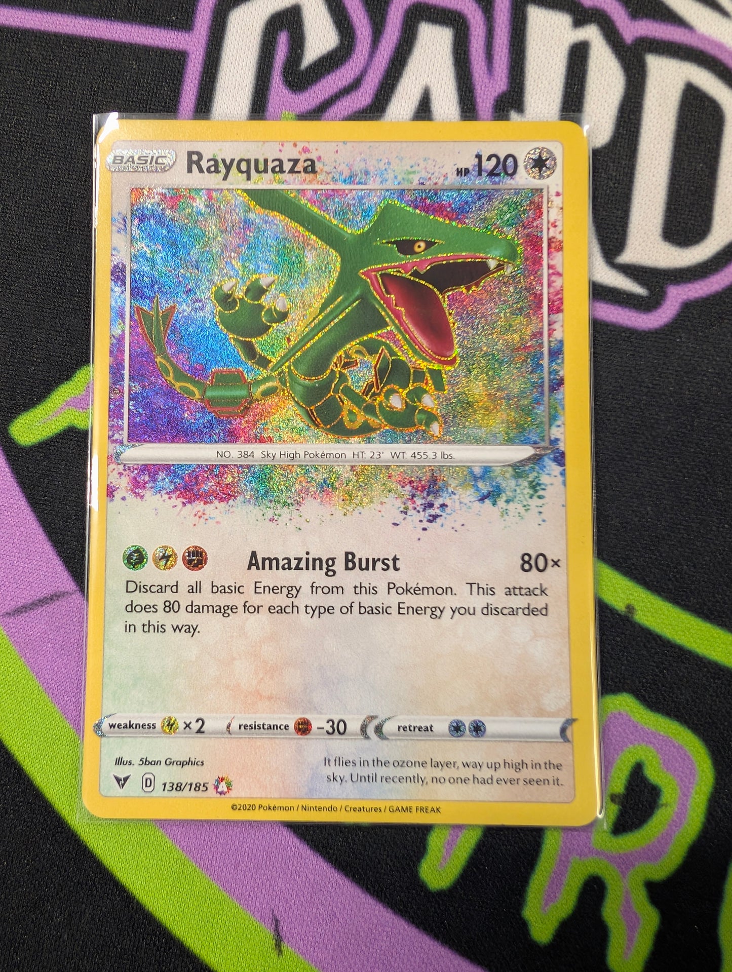 Rayquaza (Amazing Rare) 138/185