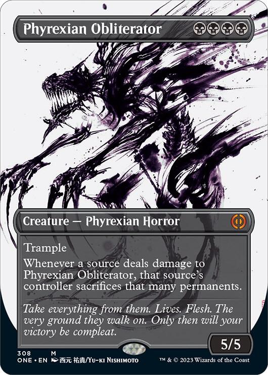 Phyrexian Obliterator (Showcase Foil) - Phyrexia: All Will Be One (ONE)
