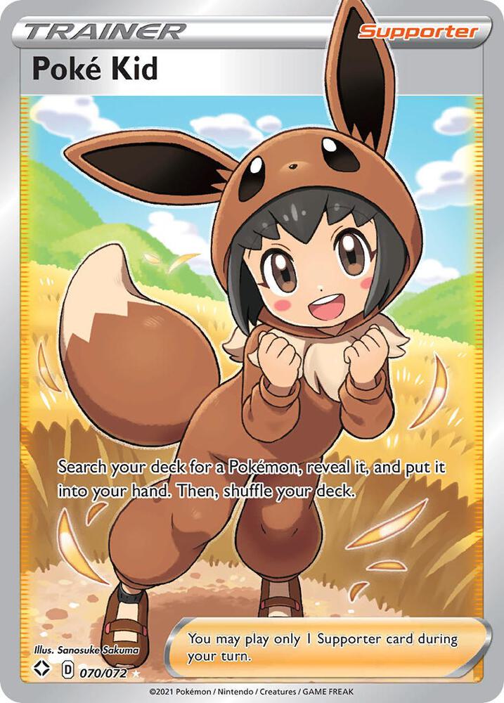 Poke Kid (Full Art) - Shining Fates (SHF)