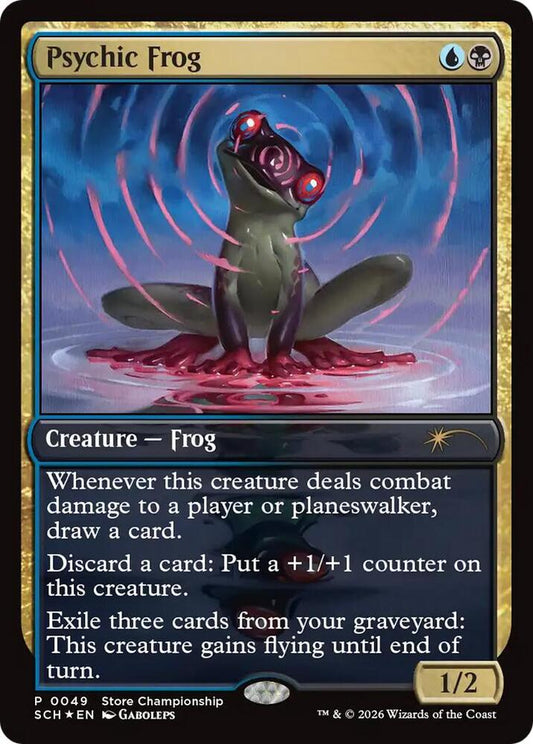 Psychic Frog - Game Day & Store Championship Promos (GAME) Foil
