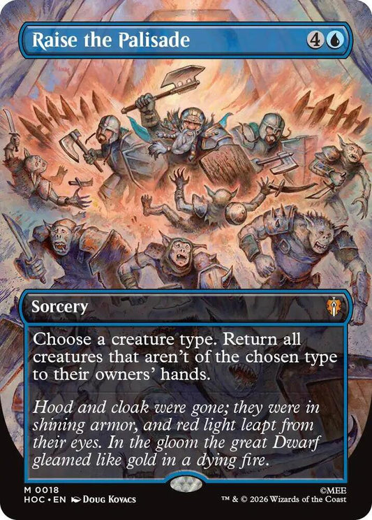 Raise the Palisade (Borderless) - The Hobbit: Eternal-Legal (HOC)