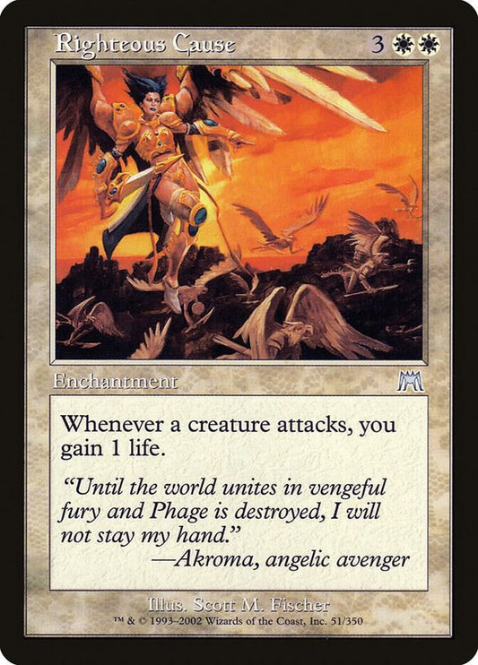 Righteous Cause - Onslaught (ONS) 51 FOIL