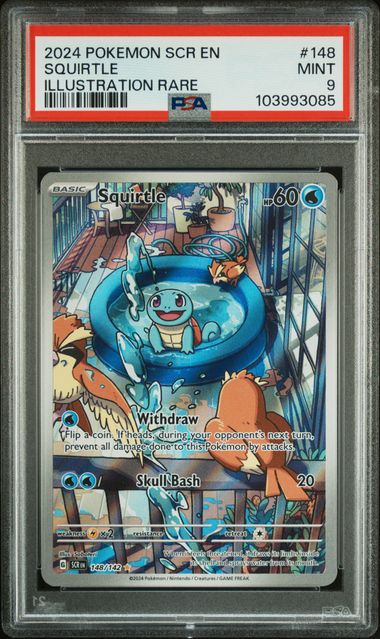 Squirtle IR 148/142 PSA 10