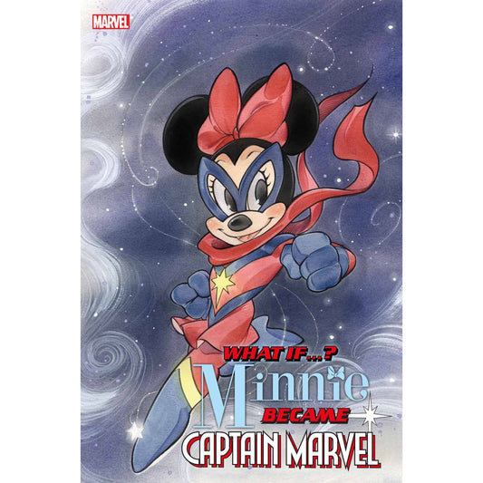 WHAT IF MINNIE BECAME CAPTAIN MARVEL #1 PEACH MOMOKO VARIANT - CardWizards