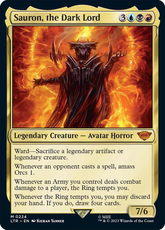 Sauron, the Dark Lord - Universes Beyond: The Lord of the Rings: Tales of Middle-earth (LTR)
