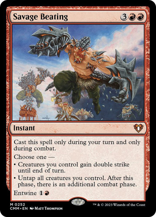 Savage Beating - Commander Masters (CMM)