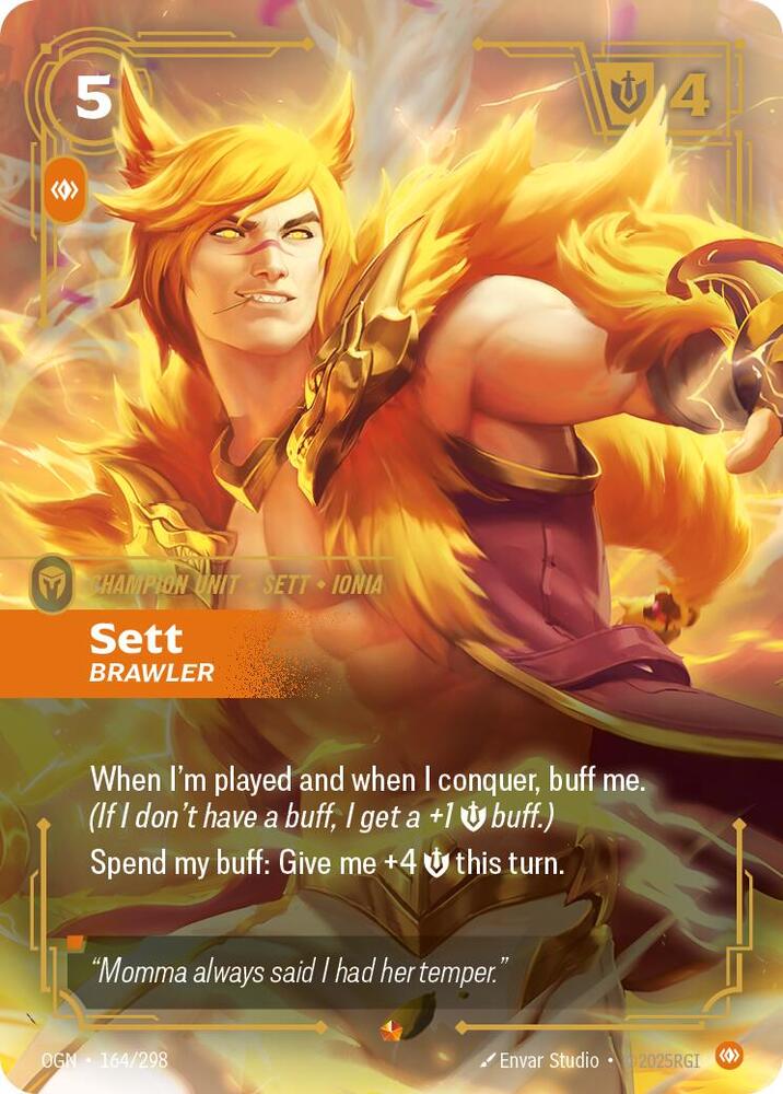 Sett - Brawler - Origins (OGN)