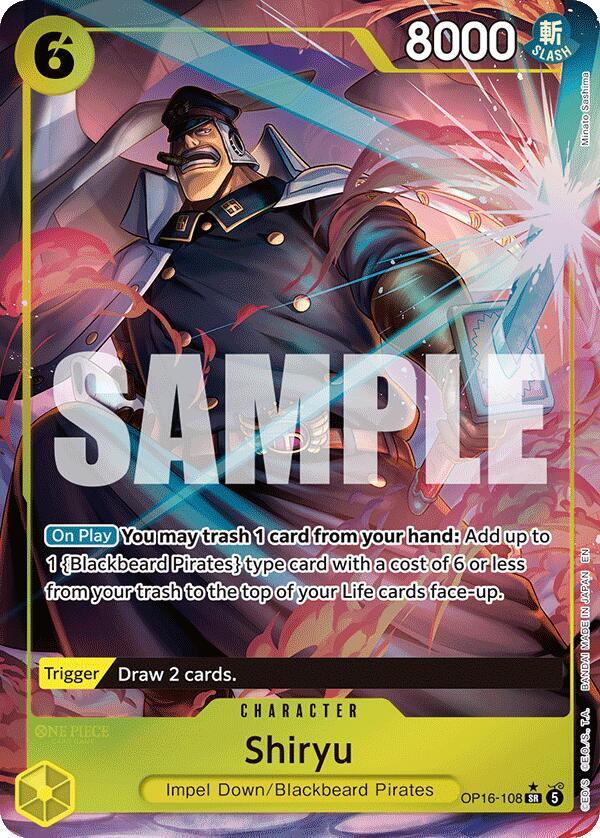 Shiryu (Full Art) - The Time of Battle (OP16