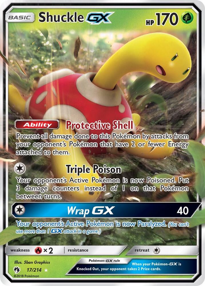 Shuckle GX - SM - Lost Thunder (SM8)