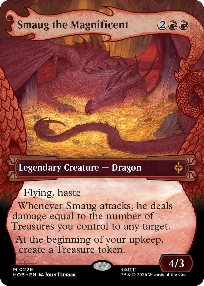 Smaug the Magnificent (Showcase) - The Hobbit (HOB) FOIL