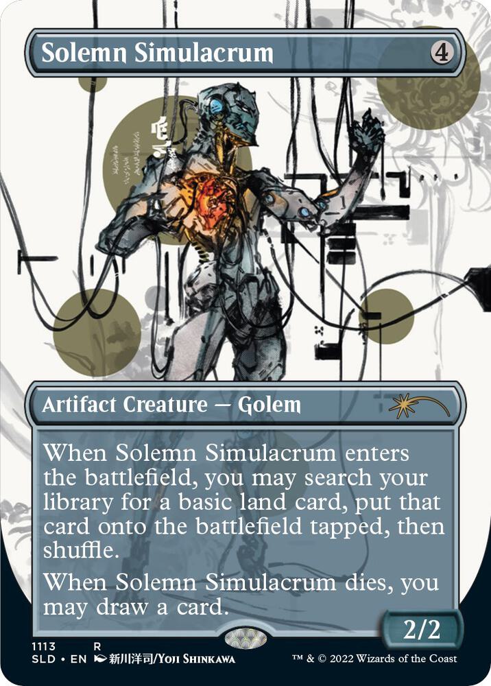 Solemn Simulacrum (1113) - Secret Lair Drop Series (SLD