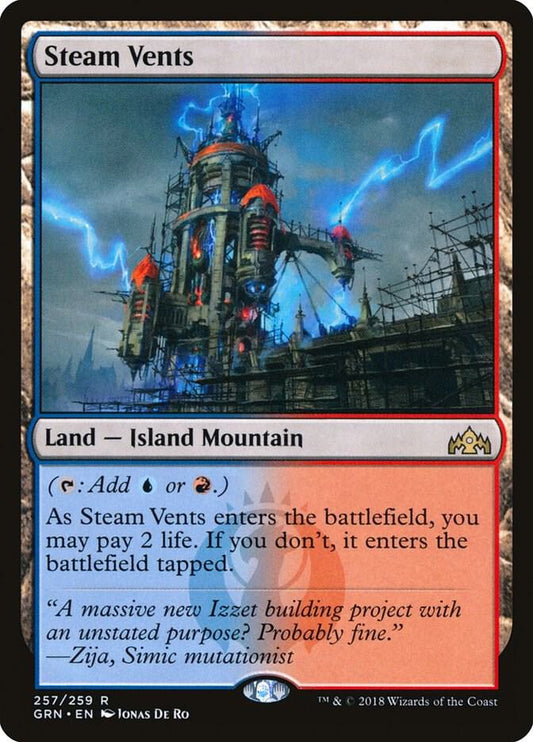 Steam Vents - Guilds of Ravnica (GRN)