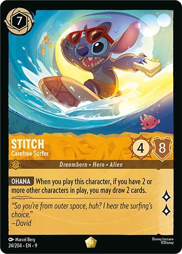 Stitch - Carefree Surfer - Fabled (9) FOIL