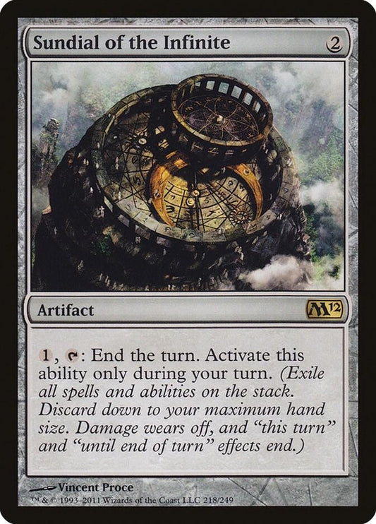 Sundial of the Infinite (Foil) - Magic 2012 (M12) (M12)