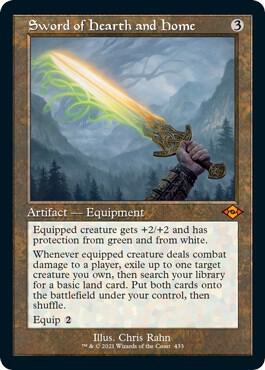 Sword of Hearth and Home (Retro Frame) (Foil Etched) - Modern Horizons 2 (MH2)
