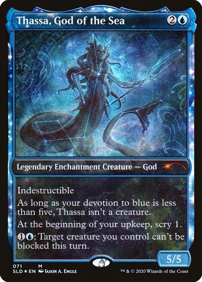 Thassa, God of the Sea - Secret Lair Drop Series (SLD) FOIL